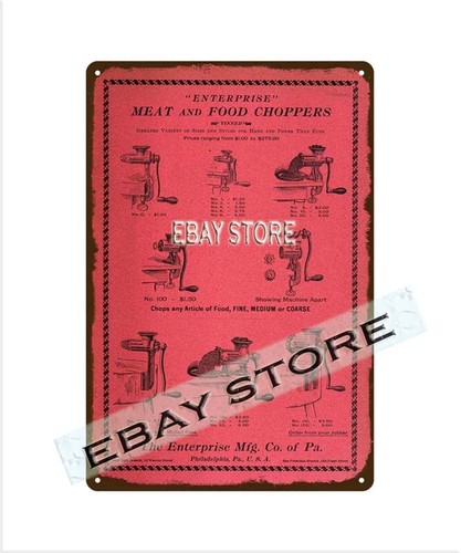 1900 enterprise meat - enterprise, food