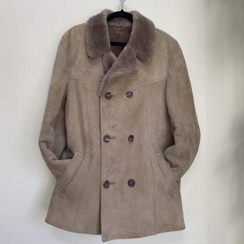 Men vintage sheepskin - vintage,