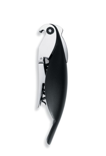 Alessi parrot corkscrew blue - corkscrew,