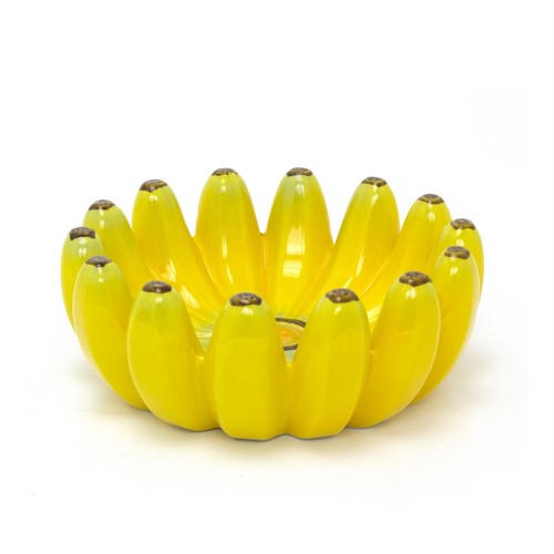 Banana shaped fruit bowl - shaped, |