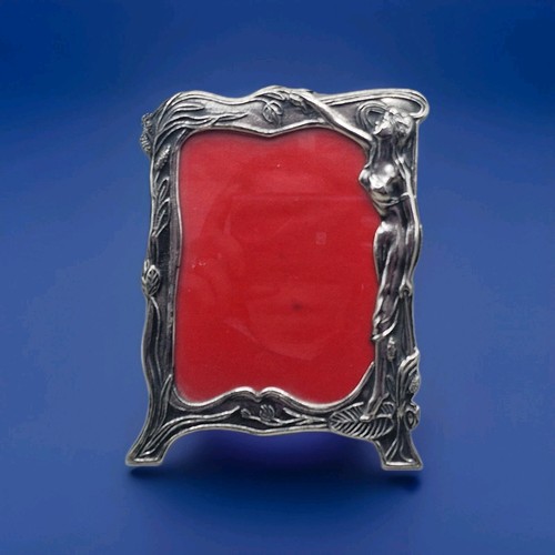 Antique art nouveau pewter - art,