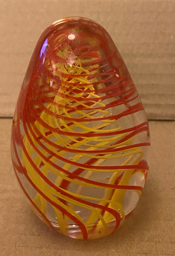 Glass swirl pattern - glass,