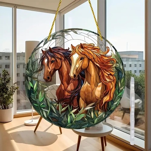 Horse head suncatcher - horse,
