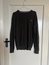 Men’s Gant Wool Jumper Brown
