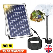 500L/H Solar Panel Powered