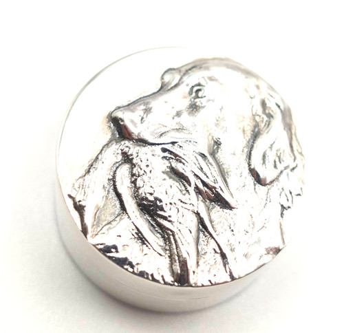 Sterling silver pill snuff - sterling,