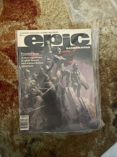 Epic illustrated magazine vol - epic,