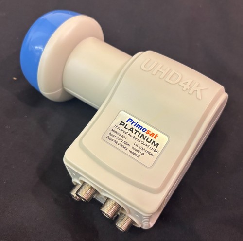 Primesat quad lnb satellite - primesat, lnb.