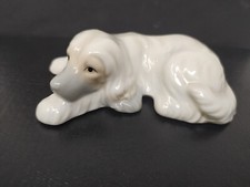 HARVEY KNOX AFGHAN HOUND LAYING FIGURINE