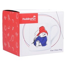 Paddington Bear Mug Classic Head Stuck 350ml Fine China Mug Licensed Gift Boxed