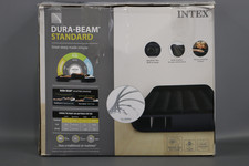 Intex Dura Pillow Rest Classic Blow Up Mattress Air Bed with Pump  Twin