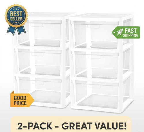 Pack wide drawer storage - 2,