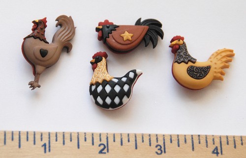 Hen house buttons dress it - buttons,