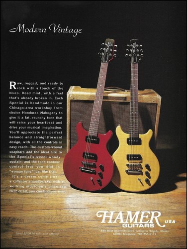 Hamer special 1993 modern - hamer,