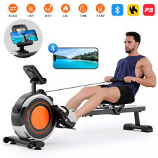 Magnetic Rowing Machine Rower with LCD Monitor Home Gym Fitness Cardio Workout