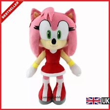 🌸Sonic the Hedgehog Amy Rose Plushie Stuffed video games Plush Toy SEGA 30cm🌸