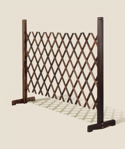 Wood expanding garden trellis - expanding,