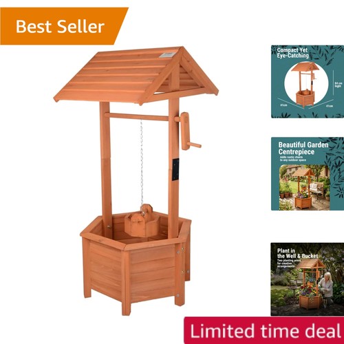Charming wishing well wooden - wishing,