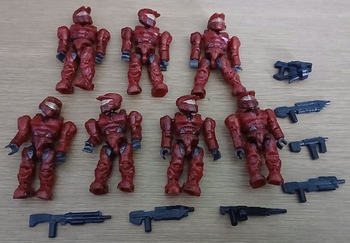 Mega bloks spartan figures - 7,