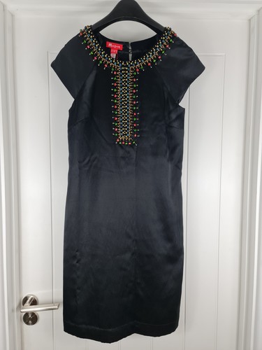 Monsoon black beaded - black, shift