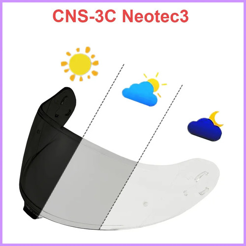 Neotec photochromic visor - photochromic,