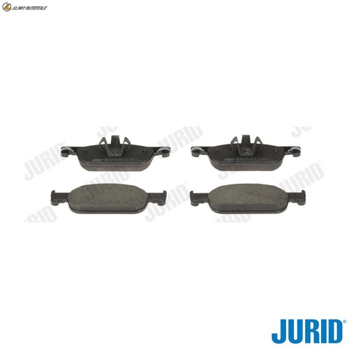 Brake pad set disc brake