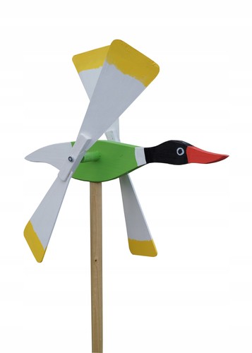 Wooden garden windmill - wooden,
