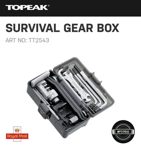 Topeak survival gear box qr - gear,