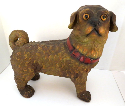 1880 1900 terracotta pug - terracotta,