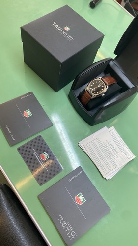 Tag heuer monza black dial - heuer,