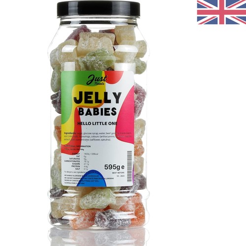 Retro jelly babies gift jar - gift, |