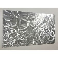 Modern abstract metal wall