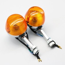 2PCS Rear Turn Signal Indicator Lights for Honda CB100 CB350 CB450 CB500 CB750