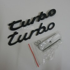 Black Matte turbo Metal Front