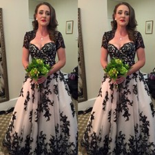 Gothic Wedding Dresses Black