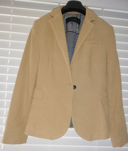 Ladies zara beige velvet - zara,, beige,