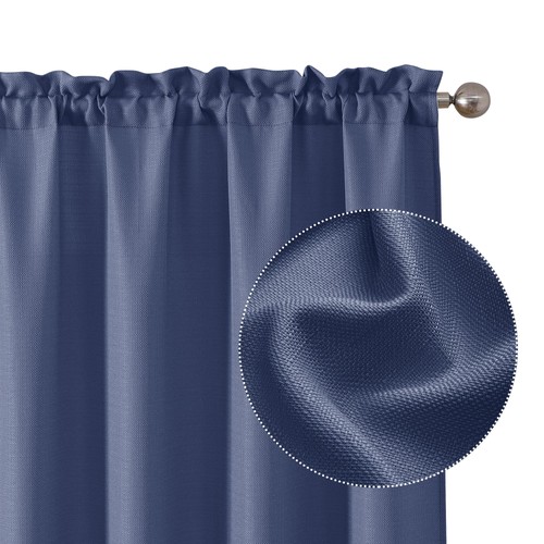 Chyhomenyc blue curtains - blue,