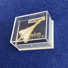 CONCORDE-Clivedon Collection-Gilt & Enamel-Tie Tack/Pin Badge with Display Box