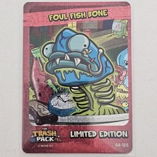 The Trash Pack Foul Fish Bone