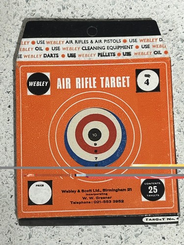 Vintage box webley - vintage, no.4