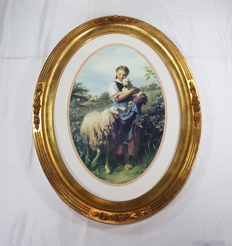 The shepherdess johann baptist - shepherdess,