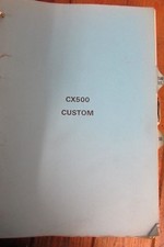 GENUINE HONDA CX400 CX500