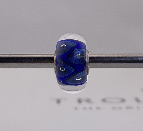 Trollbeads unique small blue - trollbeads,