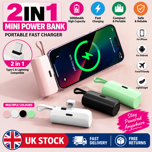 2in1 5000mah mini - 2in1, bank