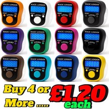 Finger Tally Counter with LED Screen – Digital Clicker for Daily Use