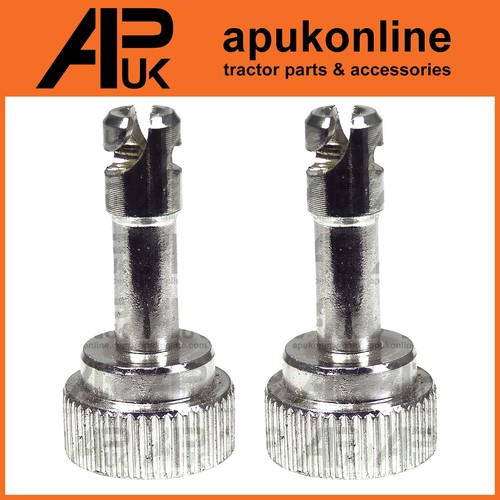 Pair front grille knob - pair,