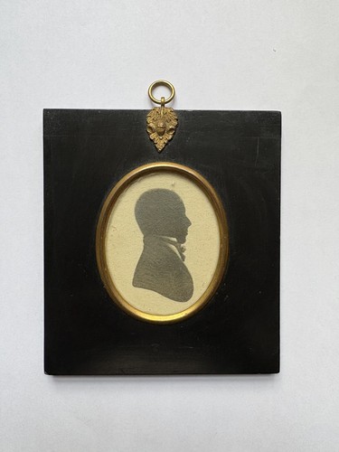 Antique regency silhouette - regency,