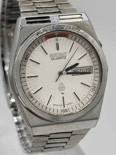 Seiko alarm quartz - alarm, day-date