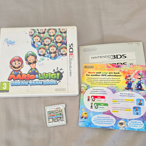 Mario luigi dream team - luigi:,