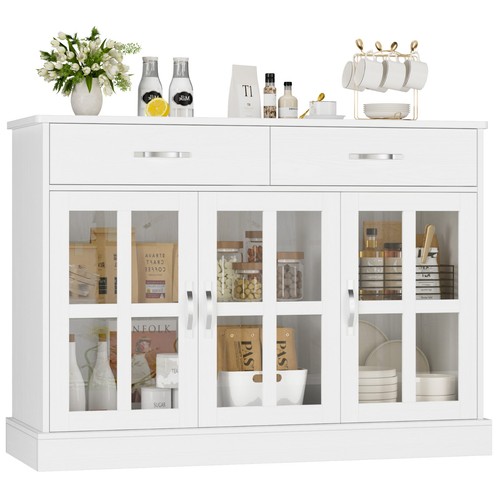 White sideboard for living - white,